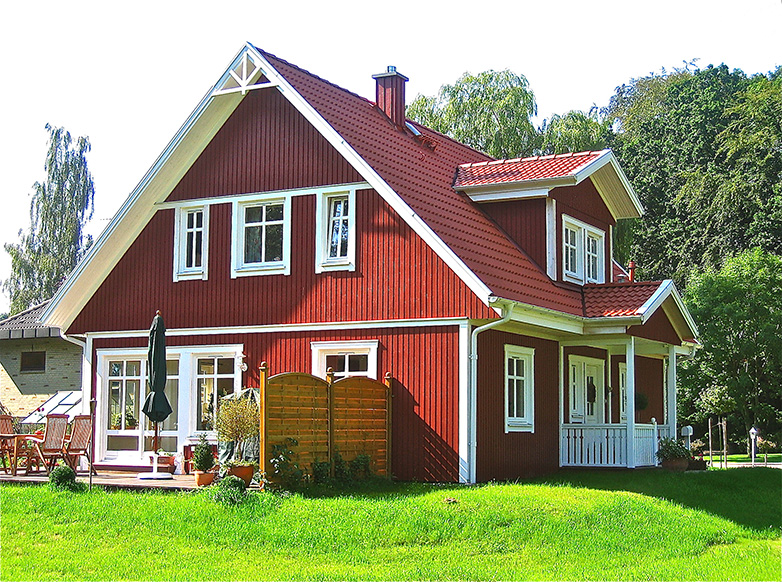 ökologischer Holzbau, Schwedenhaus Typ Gotland