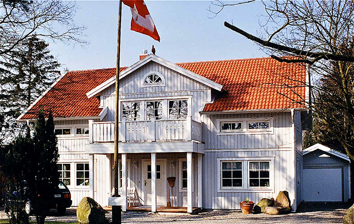 Urversion der Villa Uppsala - Schwedenhaus in Lübeck