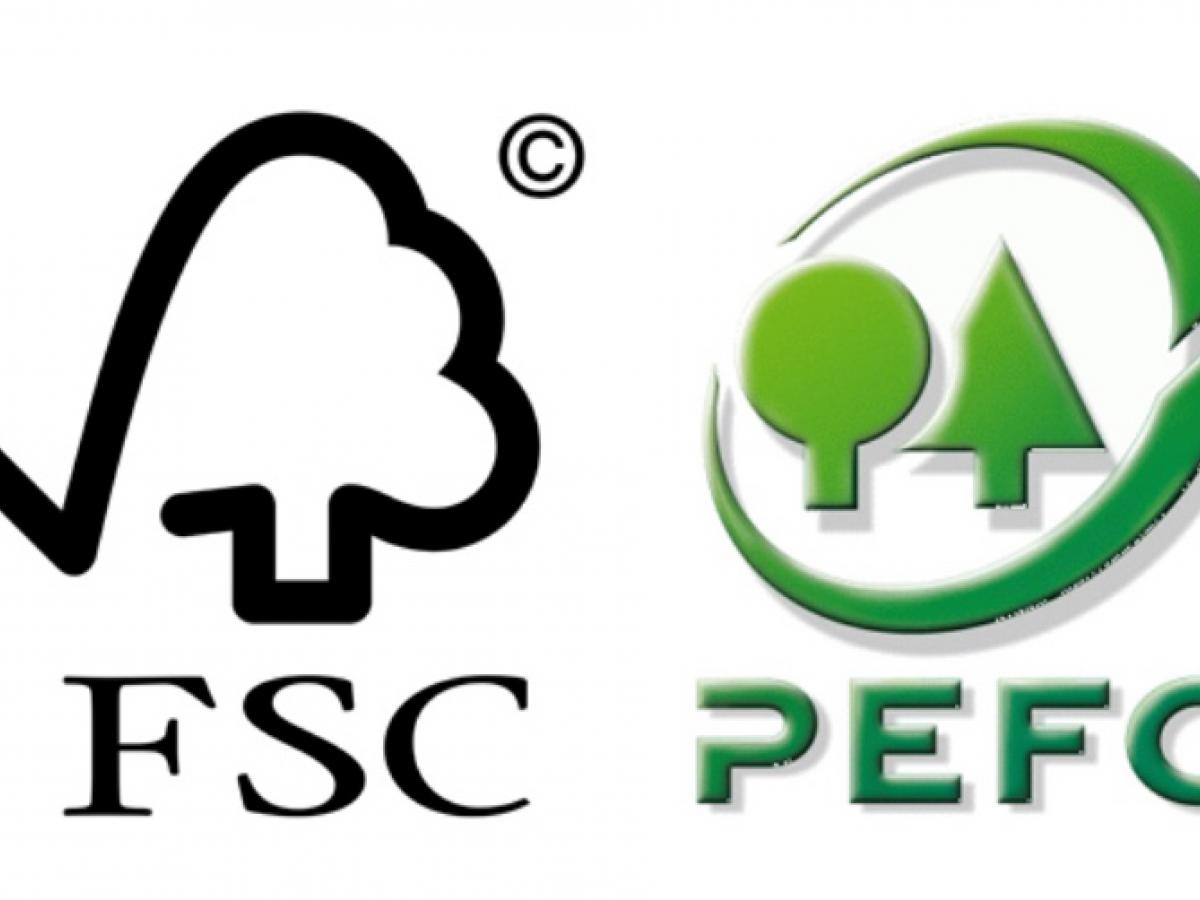 FSC und PEFC Siegel